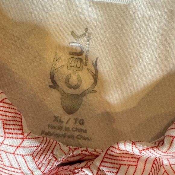 Cutter & Buck CBUX Men's sz XL Golf Shirt Short Sleeve Embroidered Sleeves - Picture 4 of 11